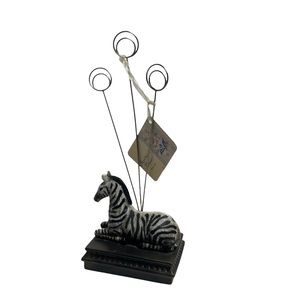 Chestnut Lane Zebra Photo Display Stand! Unused